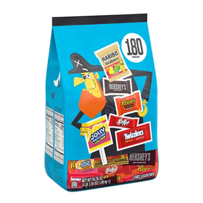 Hershey Assorted Flavored Halloween Candy Bulk Bag - 55.35 Oz - Image 1