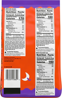 REESE'S Assorted Flavored Snack Size Peanut Butter Halloween Candy Bag - 30.45 Oz - Image 5
