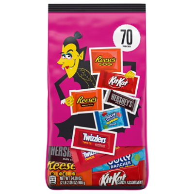 Hershey Assorted Flavored Halloween Candy Bulk Bag - 34.09 Oz - Image 1