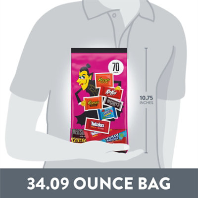 Hershey Assorted Flavored Halloween Candy Bulk Bag - 34.09 Oz - Image 5