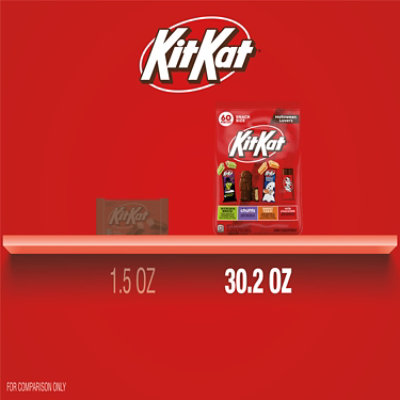 KIT KAT Assorted Flavored Wafer Snack Size Halloween Candy Bag - 30.2 Oz - Image 5
