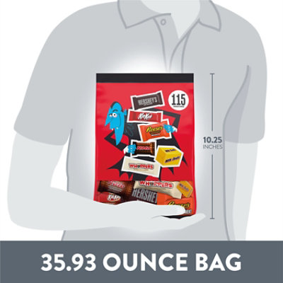 Hershey Miniatures Assorted Flavored Halloween Candy Bulk Bag - 35.93 Oz - Image 5