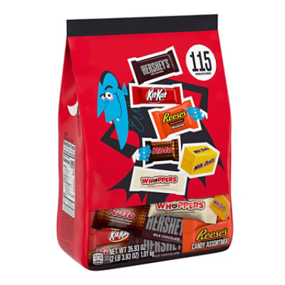 Hershey Miniatures Assorted Flavored Halloween Candy Bulk Bag - 35.93 Oz - Image 1
