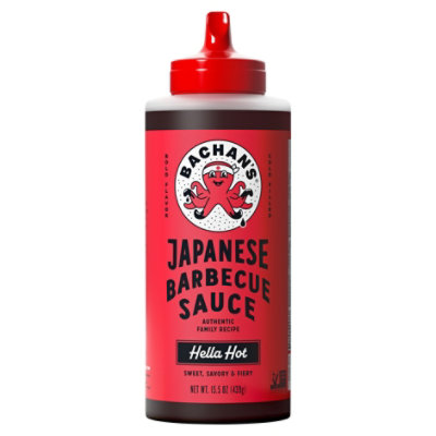 Bachans Hella Hot Japanese Bbq Sauce 15.5oz - 15.5 OZ - Image 1