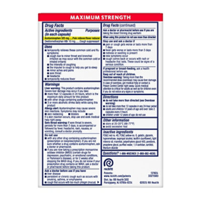 Mucinex Rapid Clear Pain Headache & Congestion Liquid Gels - 16 Count - Image 8