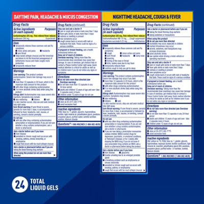 Mucinex Rapid Clear Pain Headache & Mucus - 24 CT - Image 3
