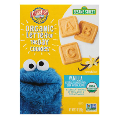 Earths Best Sesame Street - Vanilla Cookie - 5.3 OZ - Image 3