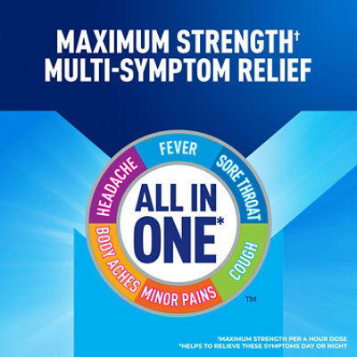 Mucinex Maximum Strength Fast-Max Caps Cold & Flu- 20 Count - Image 4