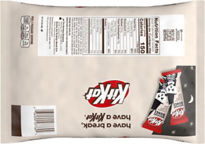 KIT KAT Breaking Bones Vanilla Flavored Creme Wafer Snack Size Halloween Candy Bag - 10.29 Oz - Image 5