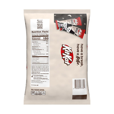 Kit Kat Breaking Bones Vanilla Flavored Creme Wafer Snack Size Halloween Candy Bag - 10.29 Oz - Image 2