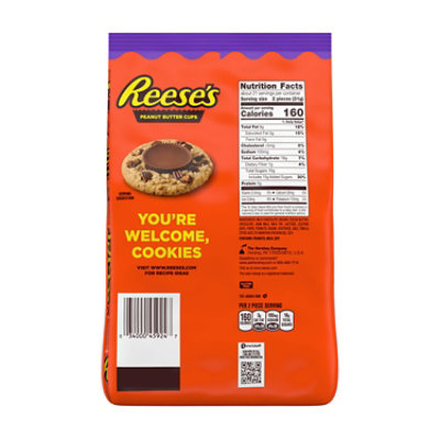 REESE'S Milk Chocolate Snack Size Peanut Butter Cups Halloween Candy Bag - 22.55 Oz - Image 2