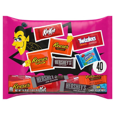 Hershey Assorted Flavored Halloween Candy Bag - 19.76 Oz - Image 1