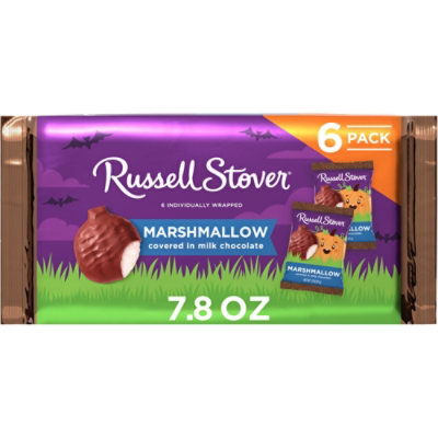 Russell Stover Milk Chocolate Mm Pumpkin 6 Pk - 7.8 OZ - Image 1