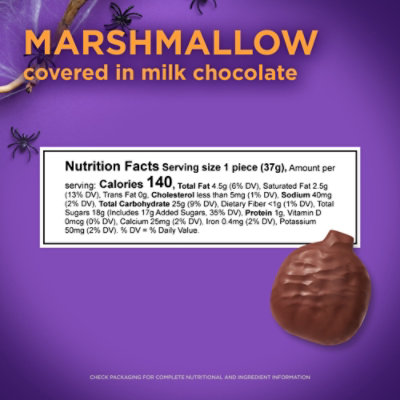 Russell Stover Milk Chocolate Mm Pumpkin 6 Pk - 7.8 OZ - Image 3
