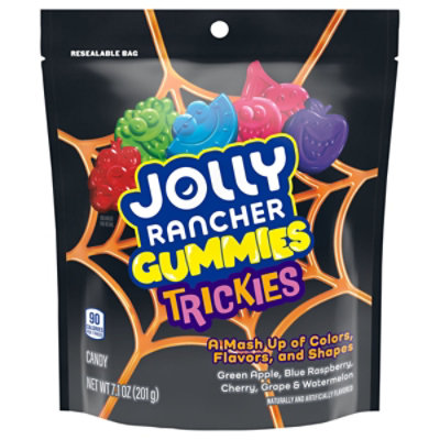 Jolly Rancher Trickies Gummies Assorted Fruit Flavored Halloween Candy Bag - 7.1 Oz - Image 3