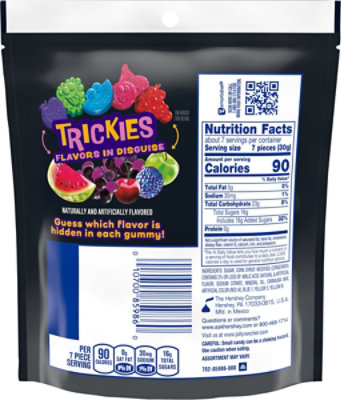 Jolly Rancher Trickies Gummies Assorted Fruit Flavored Halloween Candy Bag - 7.1 Oz - Image 7