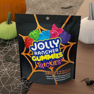 Jolly Rancher Trickies Gummies Assorted Fruit Flavored Halloween Candy Bag - 7.1 Oz - Image 4