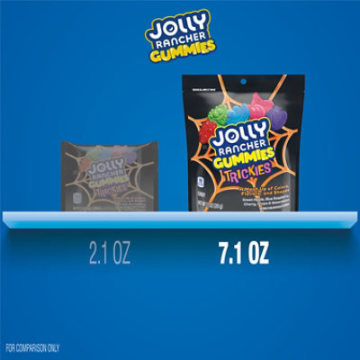Jolly Rancher Trickies Gummies Assorted Fruit Flavored Halloween Candy Bag - 7.1 Oz - Image 5