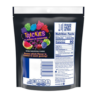 Jolly Rancher Trickies Gummies Assorted Fruit Flavored Halloween Candy Bag - 7.1 Oz - Image 2