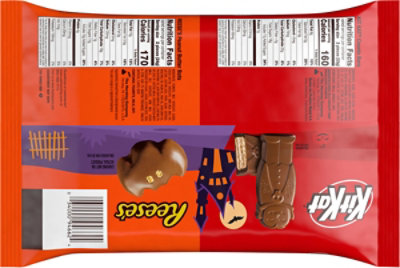 KIT KAT and REESE'S Assorted Milk Chocolate Snack Size Halloween Candy Bag - 18.44 Oz - Image 5