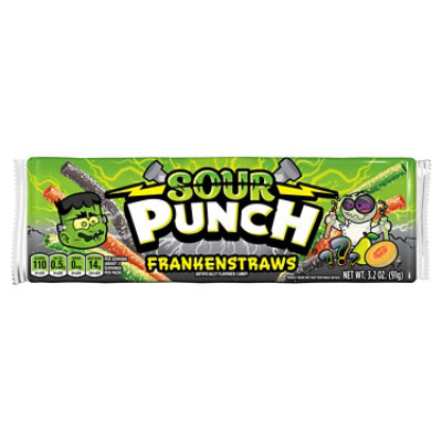 Sour Punch Frankenstraws - 3.2 OZ - Image 1