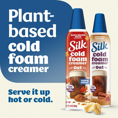 Silk Maple Brown Sugar Cold Foam Creamer 14 Oz - 14 OZ - Image 5