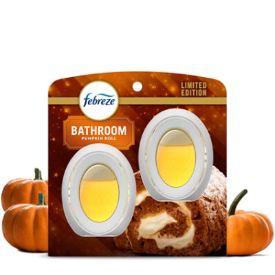 Febreze Bathroom, Limited Edition Pumpkin Roll - 2-.25 Fl. Oz. - 2-.25 FZ - Image 1