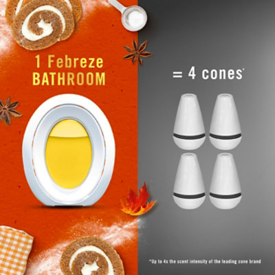 Febreze Bathroom, Limited Edition Pumpkin Roll - 2-.25 Fl. Oz. - 2-.25 FZ - Image 6