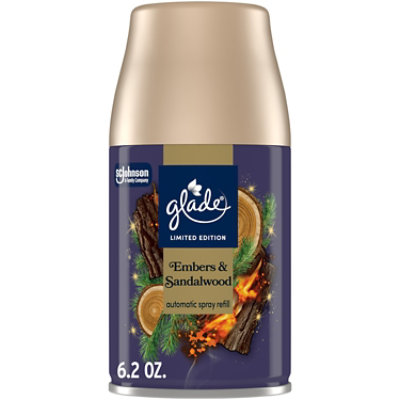 Glade Automatic Spray Refill, Limited Edition Embers & Sandlewood - 6.2 Oz - 6.2 OZ - Image 1