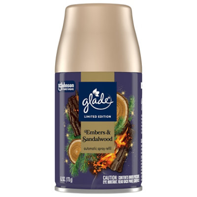 Glade Automatic Spray Refill, Limited Edition Embers & Sandlewood - 6.2 Oz - 6.2 OZ - Image 2