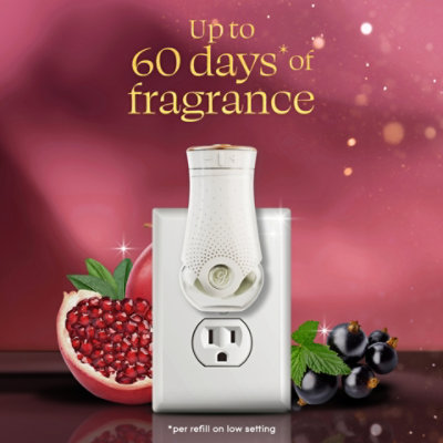 Glade Plugins Scented Oil Refills, Limited Edition Pomegranate & Currant - 2-.67 Fl. Oz. - 2-.67 FZ - Image 4