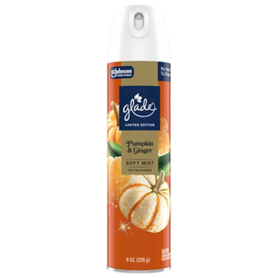Glade Aerosol Air Freshener, Limited Edition Pumpkin & Ginger - 8 Oz. - 8 OZ - Image 2
