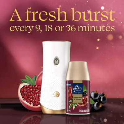 Glade Automatic Spray Refill, Limited Edition Pomegranate & Currant - 6.2 Oz. - 6.2 OZ - Image 4