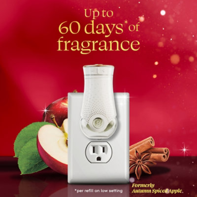 Glade Plugins Scented Oil Refills, Limited Edition Warm Apple & Spices - 2-.67 Fl. Oz. - 2-.67 FZ - Image 4