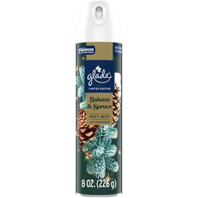 Glade Aerosol Air Freshener, Limited Edition Balsam & Spruce - 8 Oz. - 8 OZ - Image 1