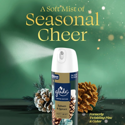 Glade Aerosol Air Freshener, Limited Edition Balsam & Spruce - 8 Oz. - 8 OZ - Image 4