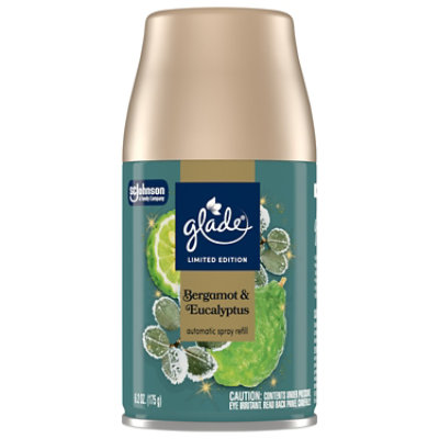 Glade Automatic Spray Refill, Limited Edition Bergamot & Eucalyptus - 6.2 Oz. - 6.2 OZ - Image 2