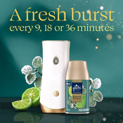 Glade Automatic Spray Refill, Limited Edition Bergamot & Eucalyptus - 6.2 Oz. - 6.2 OZ - Image 4