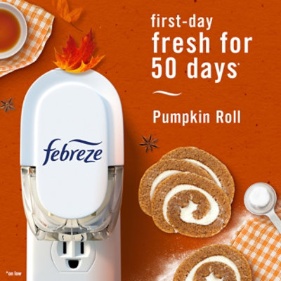 Febreze Plug Scented Oil Refills Pumpkin Patch 2-.87 Fz - 2-.87 FZ - Image 4