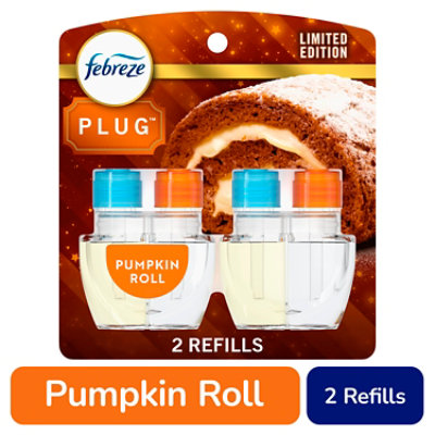 Febreze Plug Scented Oil Refills Pumpkin Patch 2-.87 Fz - 2-.87 FZ - Image 1