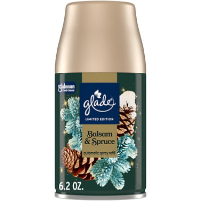 Glade Automatic Spray Refill, Limited Edition Balsam & Spruce - 6.2 Oz. - 6.2 OZ - Image 1