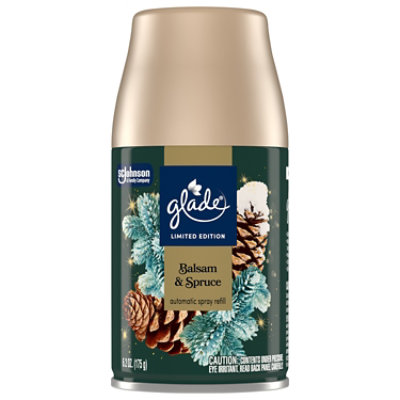 Glade Automatic Spray Refill, Limited Edition Balsam & Spruce - 6.2 Oz. - 6.2 OZ - Image 2