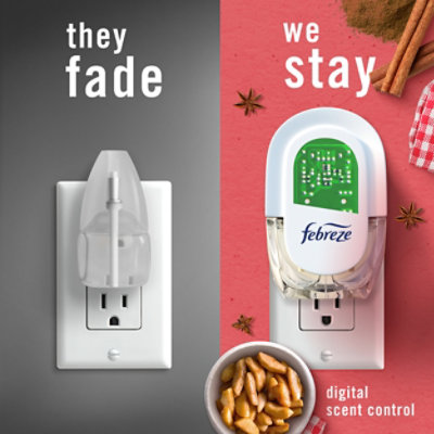 Febreze Plug Refills, Limited Edition Baked Cinnamon Apples - 2-.87 Fl. Oz. - 2-.87 FZ - Image 4