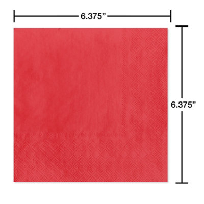 American Greetings Red All Occasion Lunch Napkins - 20 Count - Image 2