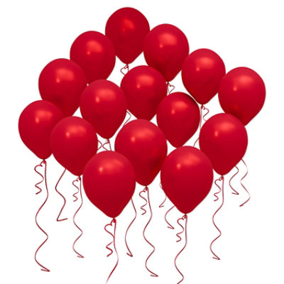 American Greetings Red Birthday Balloons - 15 Count - Image 1
