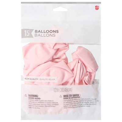 American Greetings Pink Birthday Balloon - 15 Count - Image 3