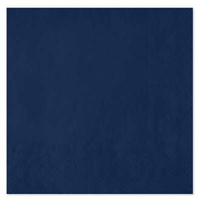 American Greetings Navy All Occasion Beverage Napkins - 20 Count - Image 1