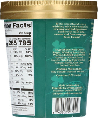 Emerald Ice Cream Irish Whiskey - 16 FZ - Image 5