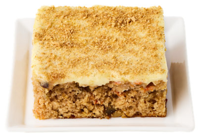 Pumpkin With Cream Cheese Cake Slice - EA - Image 1