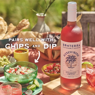 Bonterra Ranch Wine Strawberry Hibiscus - 750 ML - Image 4
